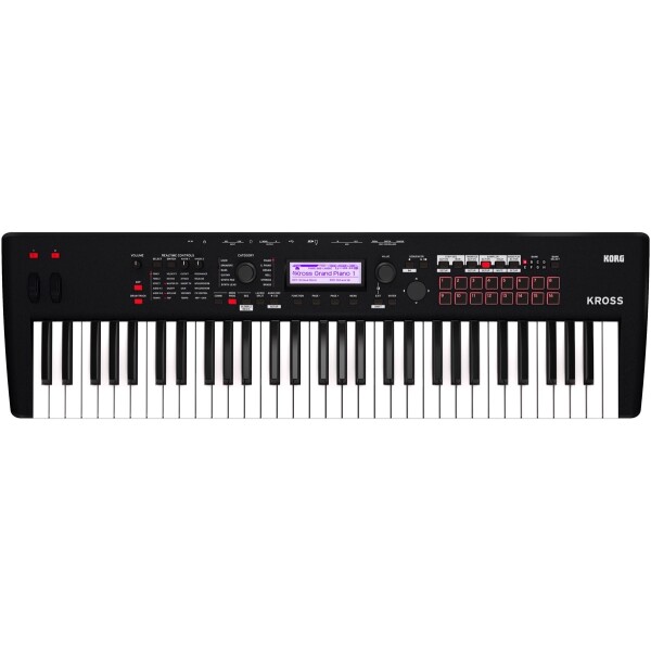 Teclado Workstation Sintetizador Korg Kross 2 de 61 Teclas